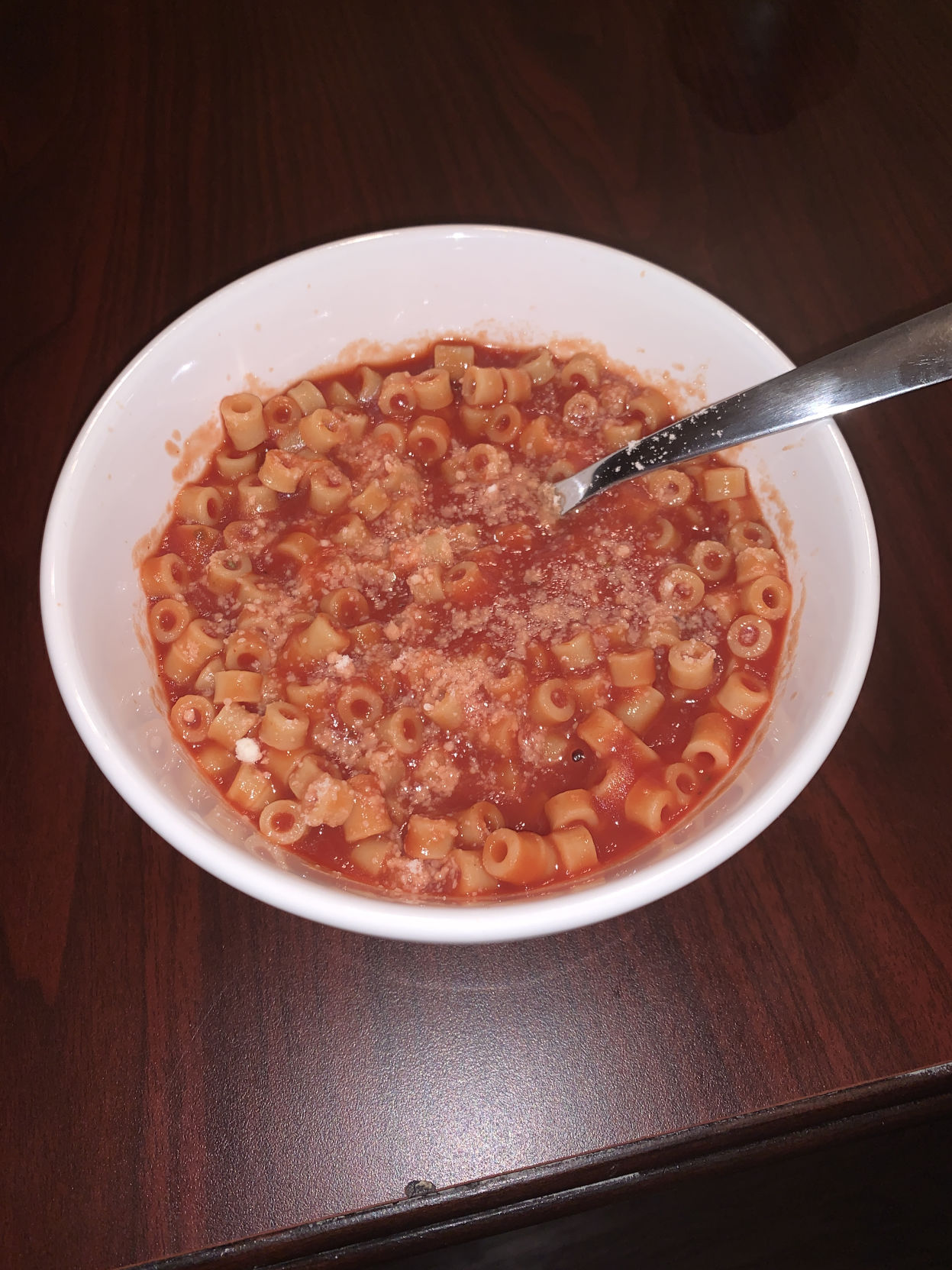 Homemade spaghettis